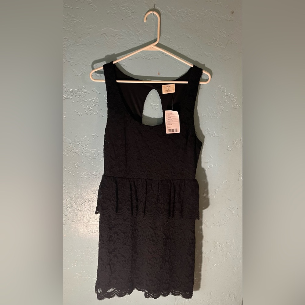 NWT Pins & Needles black lace dress